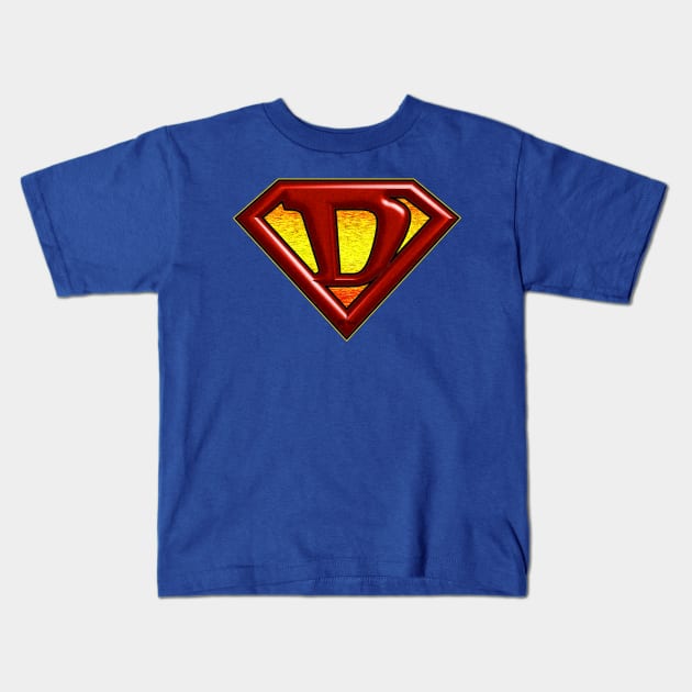 Super Premium D Kids T-Shirt by NN Tease